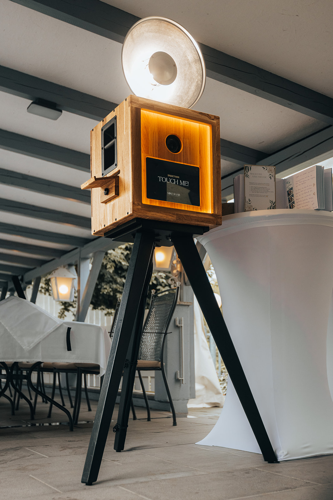 Fotobox in Aktion